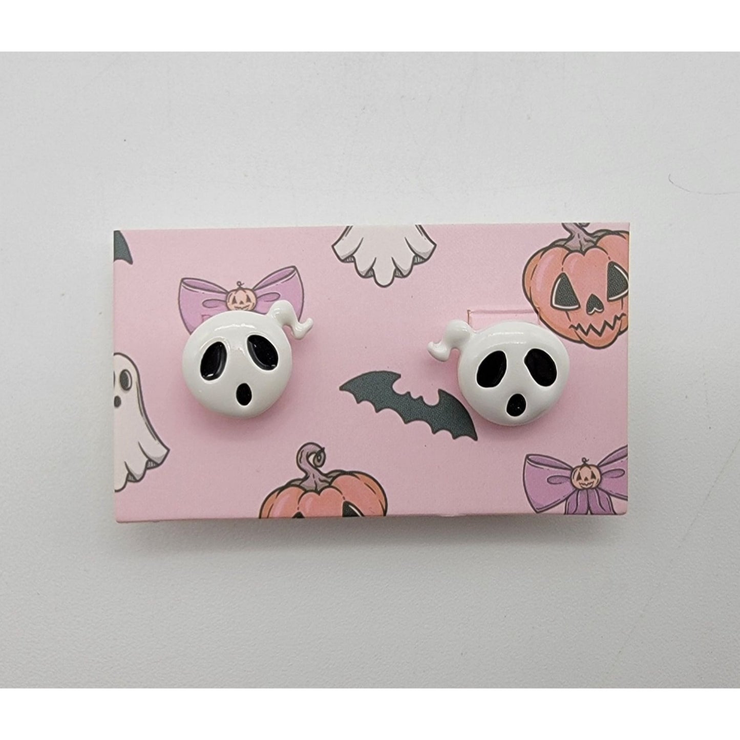 Sweet Society Ghost Glow-In-The-Dark Front/Back Earrings