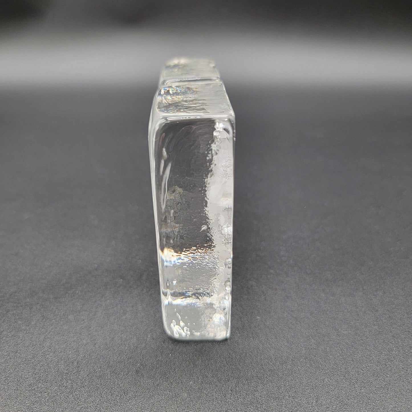 Mats Jonasson Full Lead Crystal Cardinal Couple On Branch Relief Art