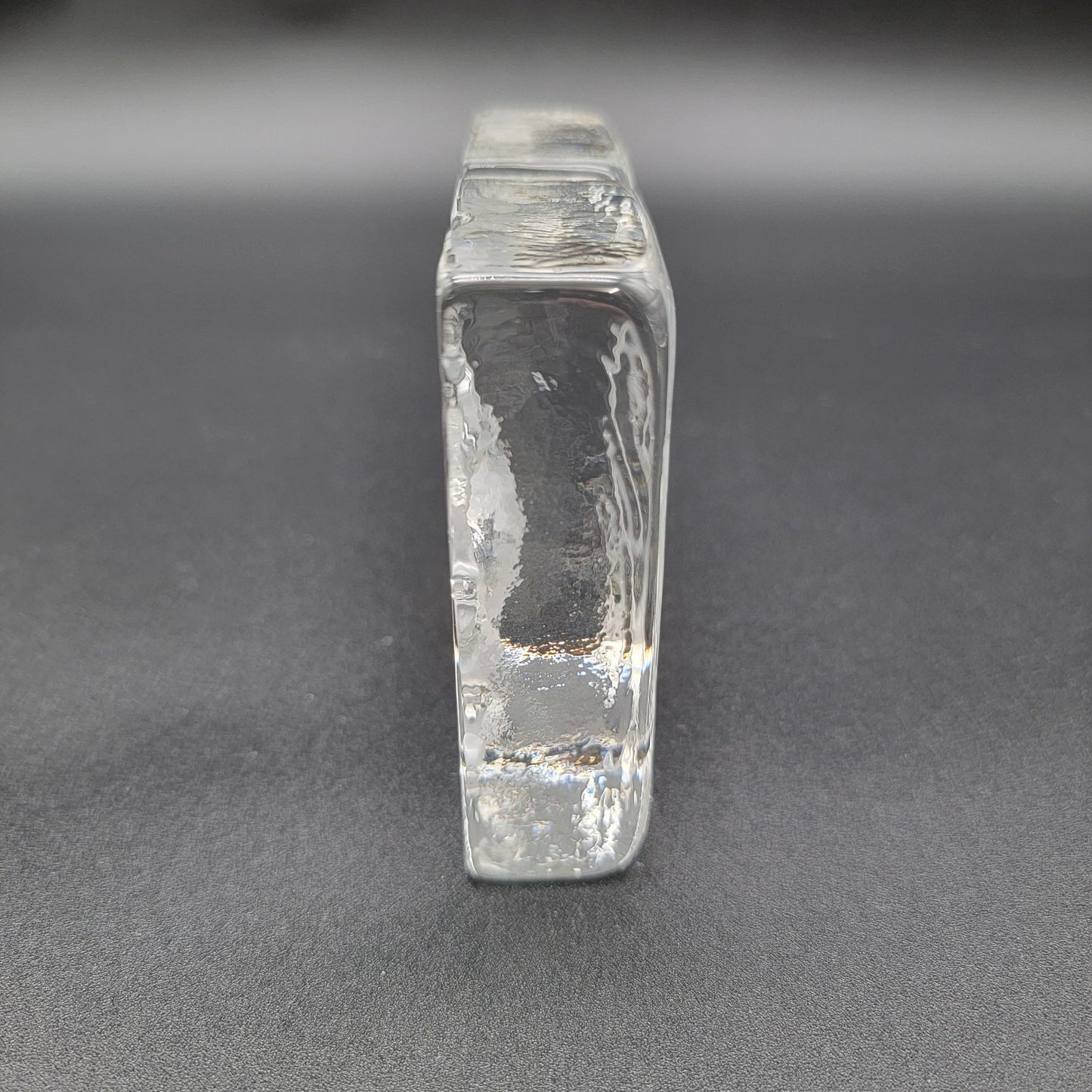 Mats Jonasson Full Lead Crystal Cardinal Couple On Branch Relief Art