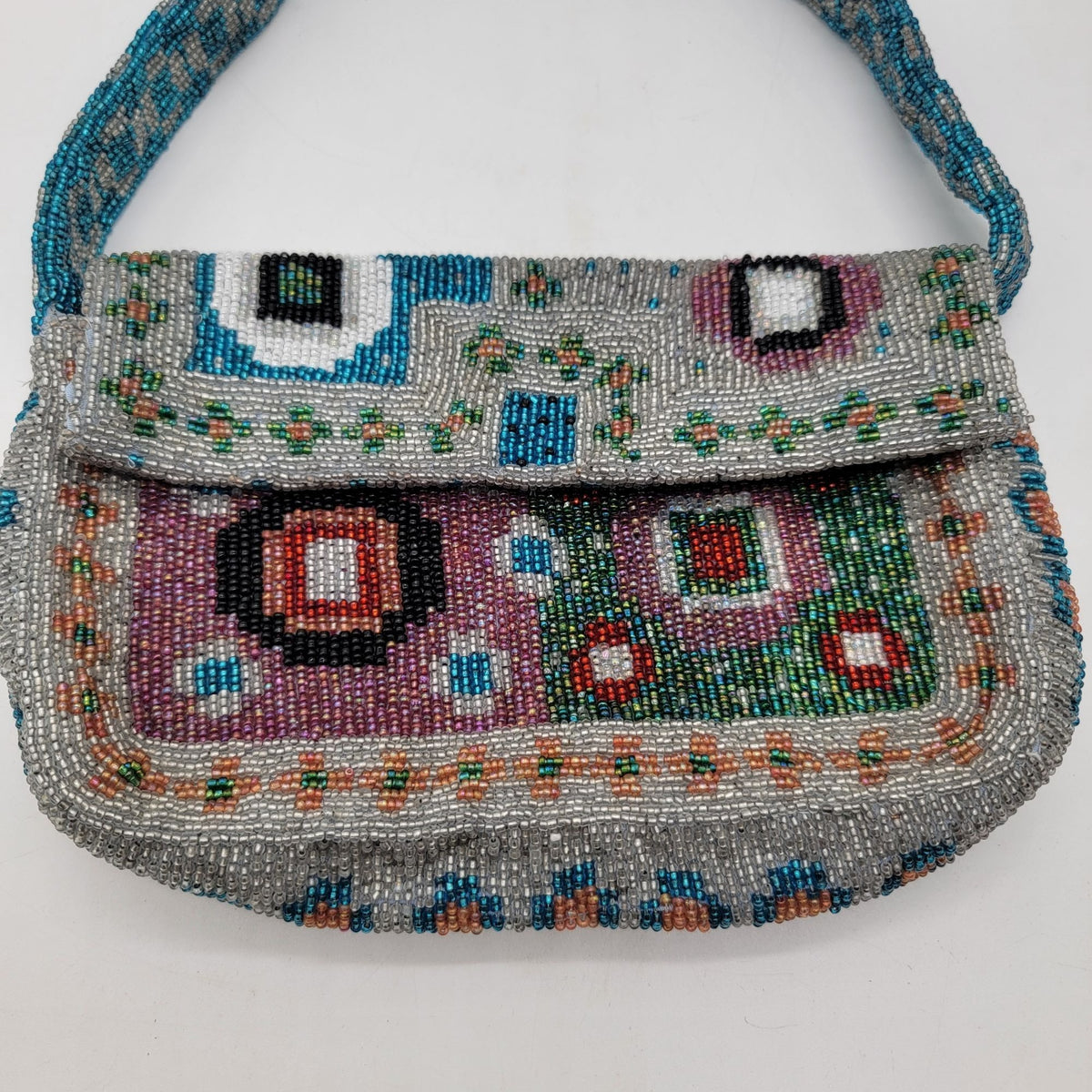 Vintage Bisou Bisou By Michele Bohbot Beaded Purse
