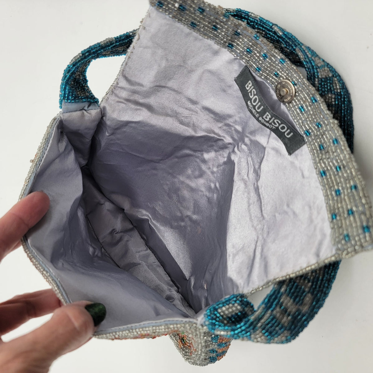 Vintage Bisou Bisou By Michele Bohbot Beaded Purse