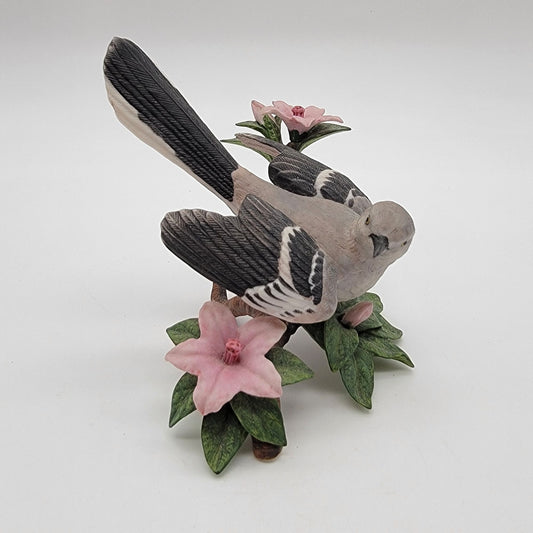 Lenox 1992 Northern Mockingbird Porcelain Bird Figurine