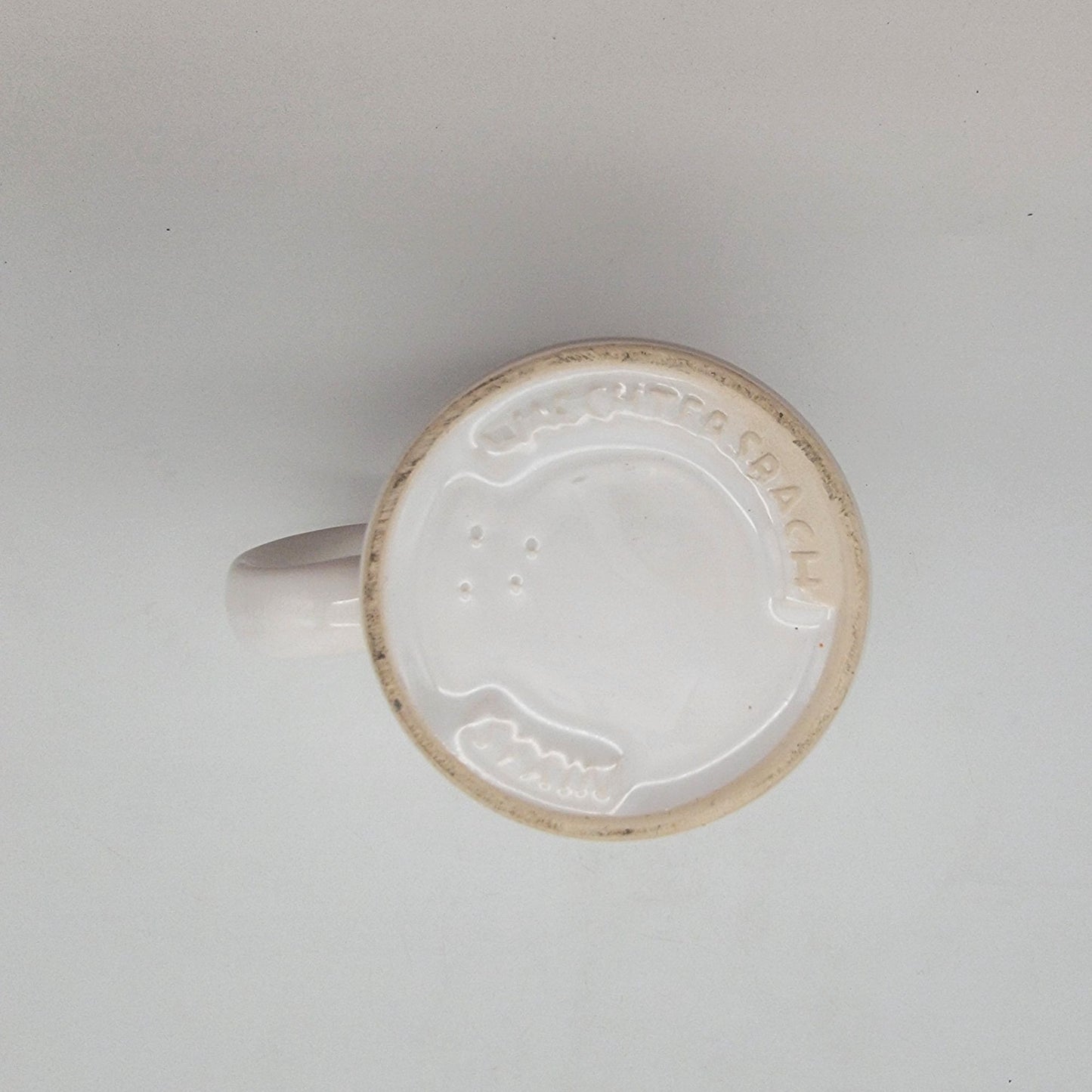 Vintage Waechtersbach Musical Notes Mug