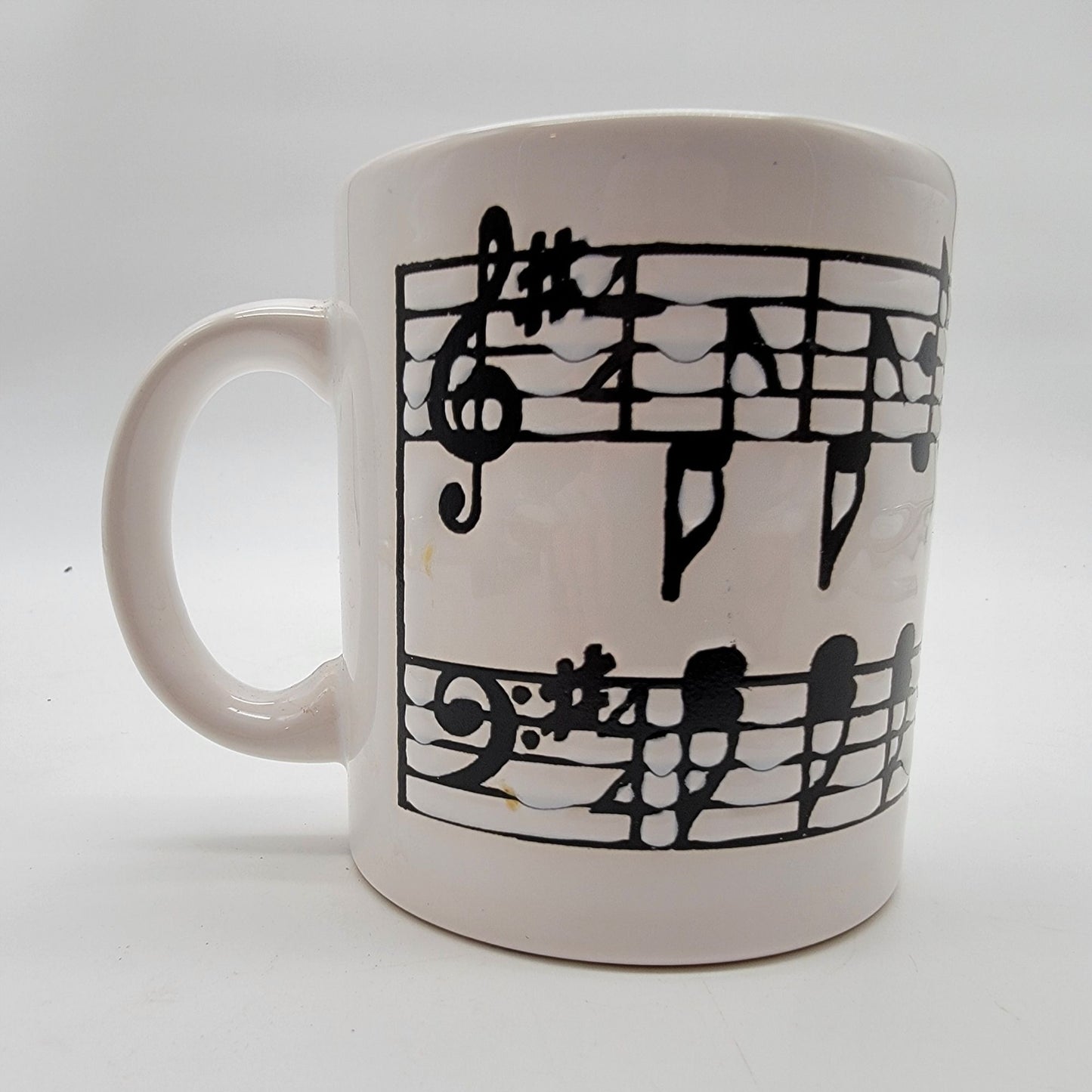 Vintage Waechtersbach Musical Notes Mug