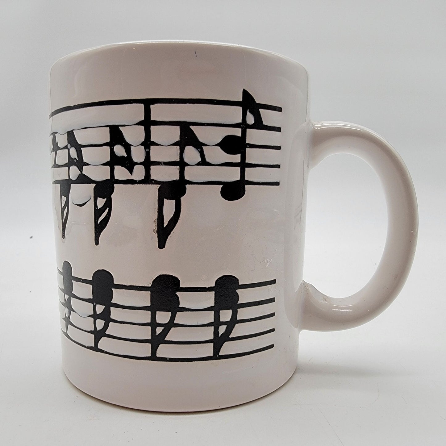 Vintage Waechtersbach Musical Notes Mug