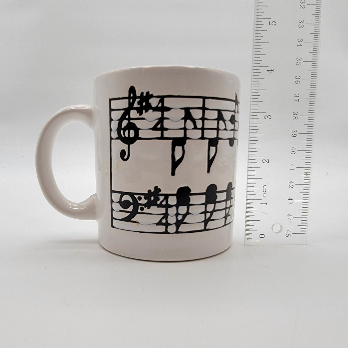 Vintage Waechtersbach Musical Notes Mug