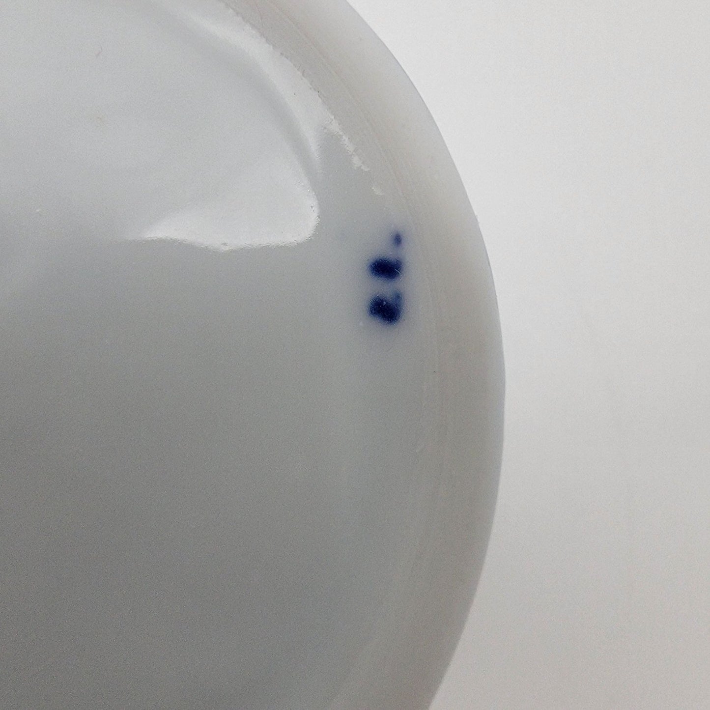 Antique Swaine Co Germany Delft Cup With Lithophane