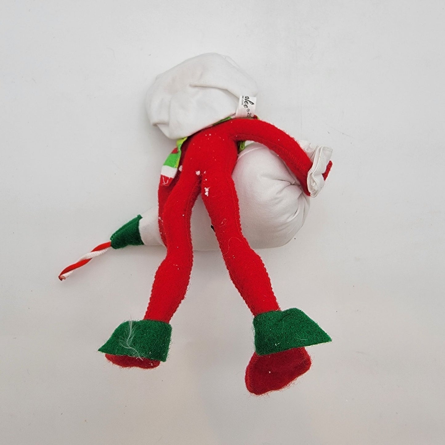 2012 Annalee 9" Christmas Decorating Chef Elf With Pastry Bag