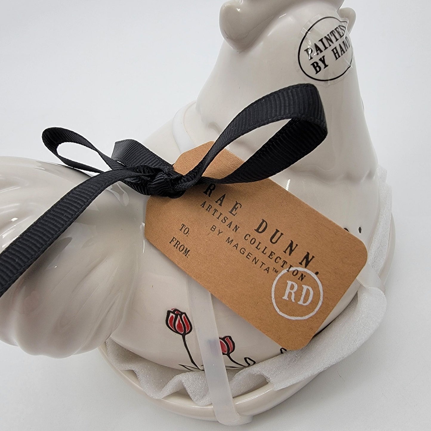 Rae Dunn Chicken Hen Butter Dish Artisan Collection  - NEW