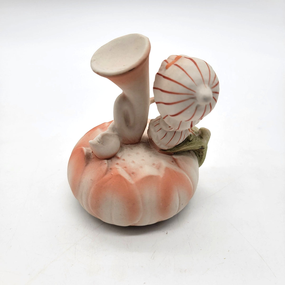 1960s UCTCI Adorable Freckled Girl With Horn Music Box