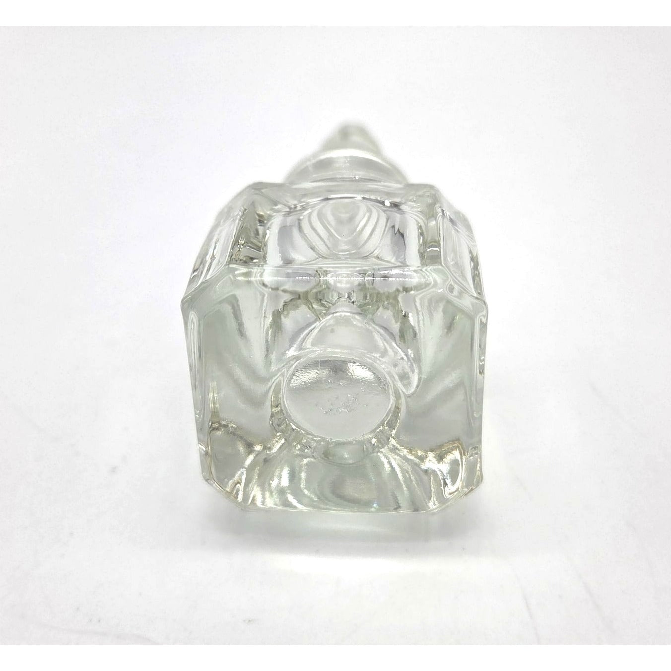 Vintage Art Deco Tower Glass Perfume Bottle