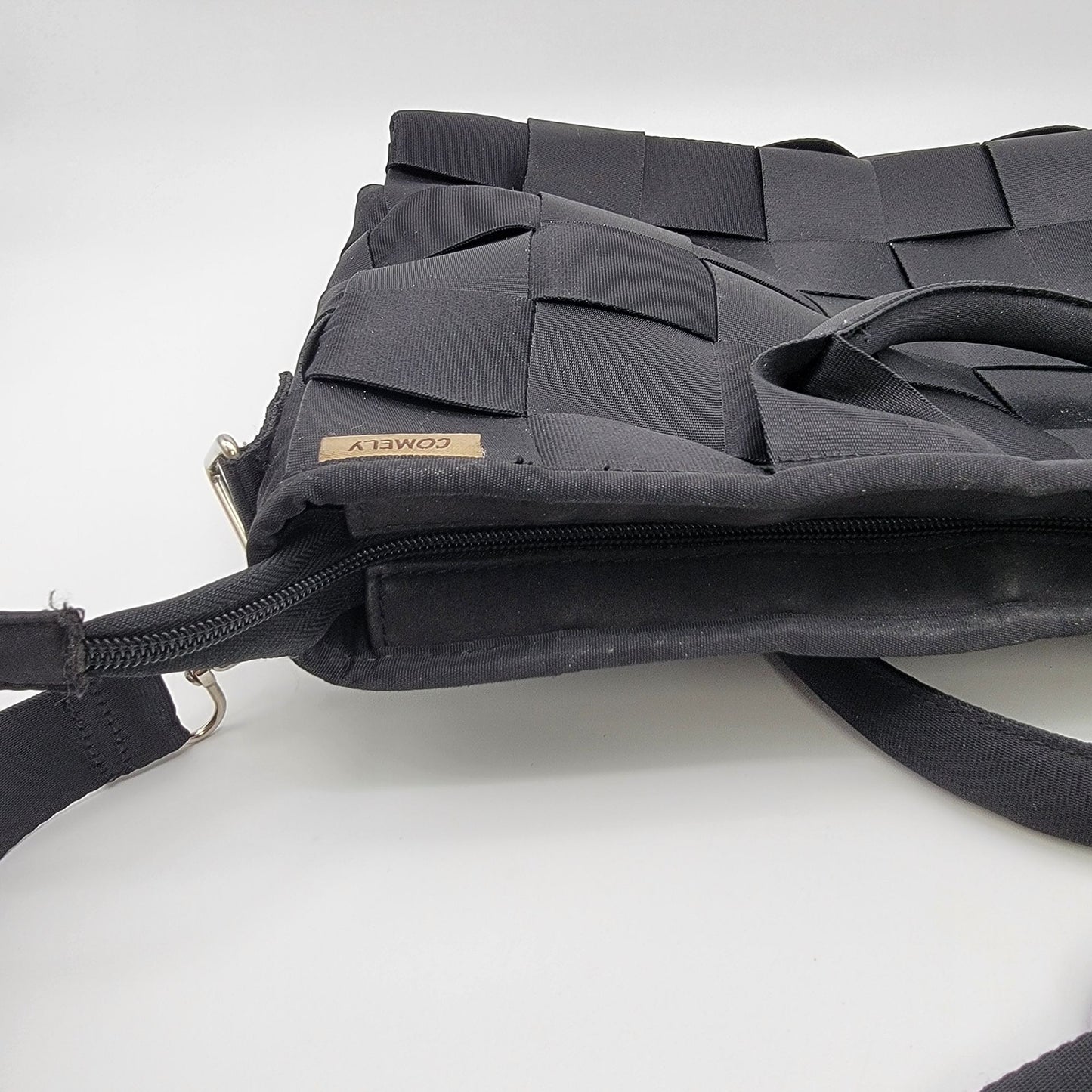 Comely Seat Belt Crossbody Handbag Purse Adjustable Strap