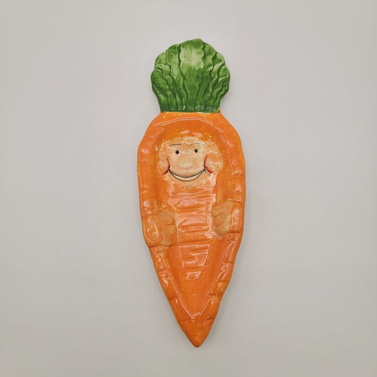 Anthropomorphic Carrot Spoon Rest
