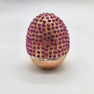 Objet D'Art Eggcite Faberge Style Egg Trinket Box Artform No. 63