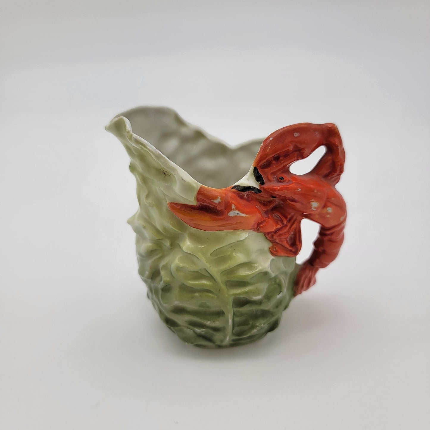 Antique Royal Bayreuth Lobster Porcelain Creamer Pitcher