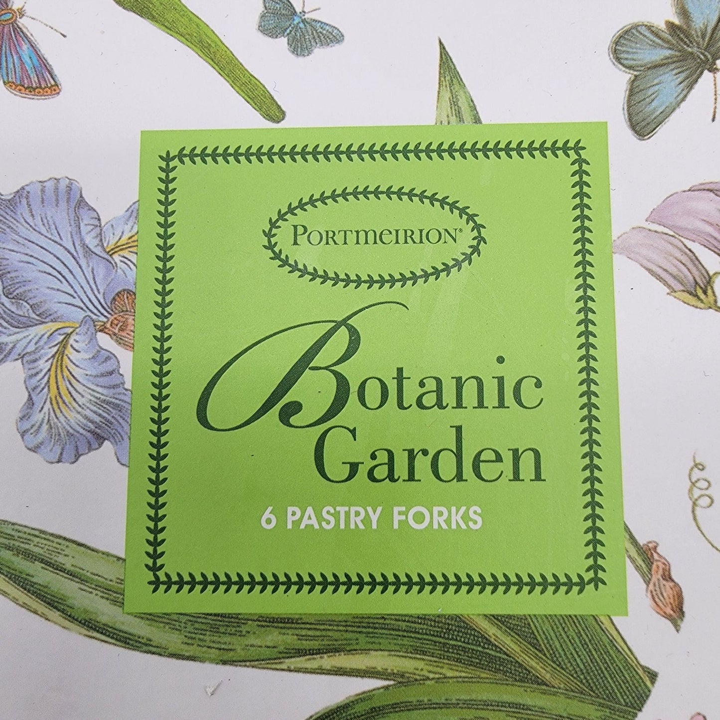 Portmeirion Botanic Garden Pastry Forks Set Of 6