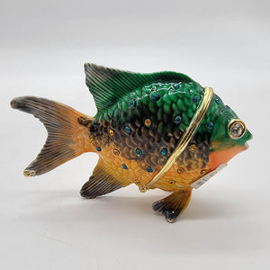 Artform Pacific Jewel Damselfish Trinket Box Tropical Fish