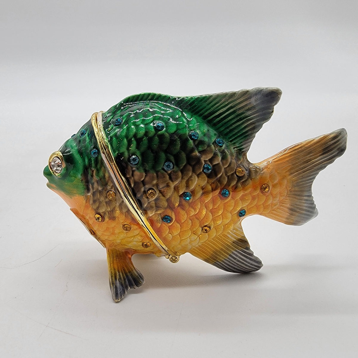 Artform Pacific Jewel Damselfish Trinket Box Tropical Fish