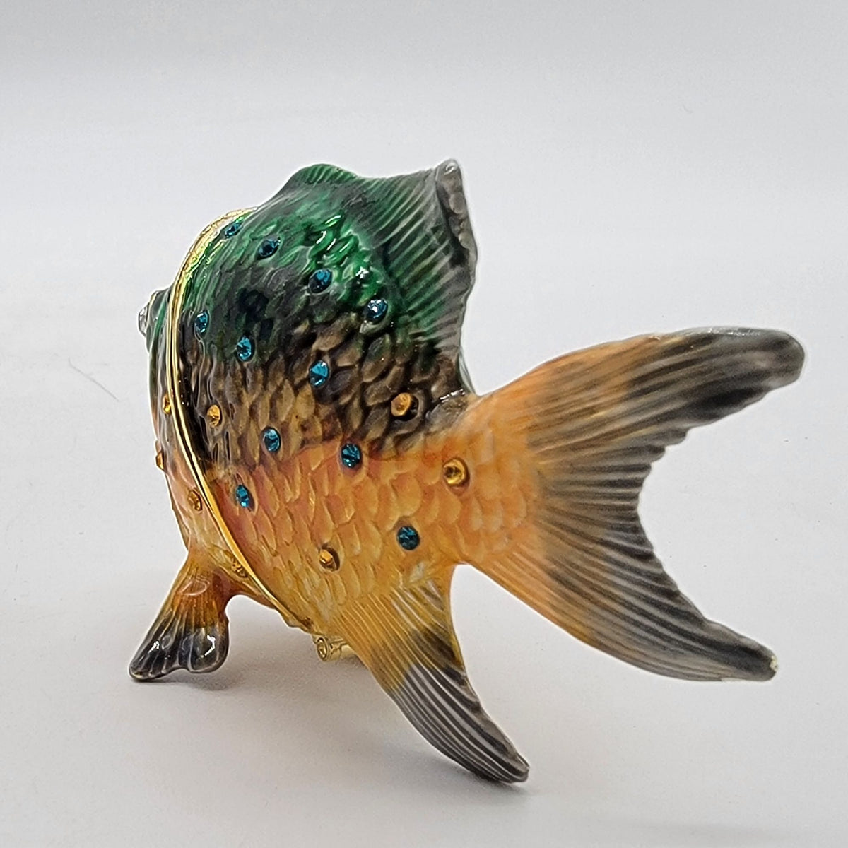 Artform Pacific Jewel Damselfish Trinket Box Tropical Fish