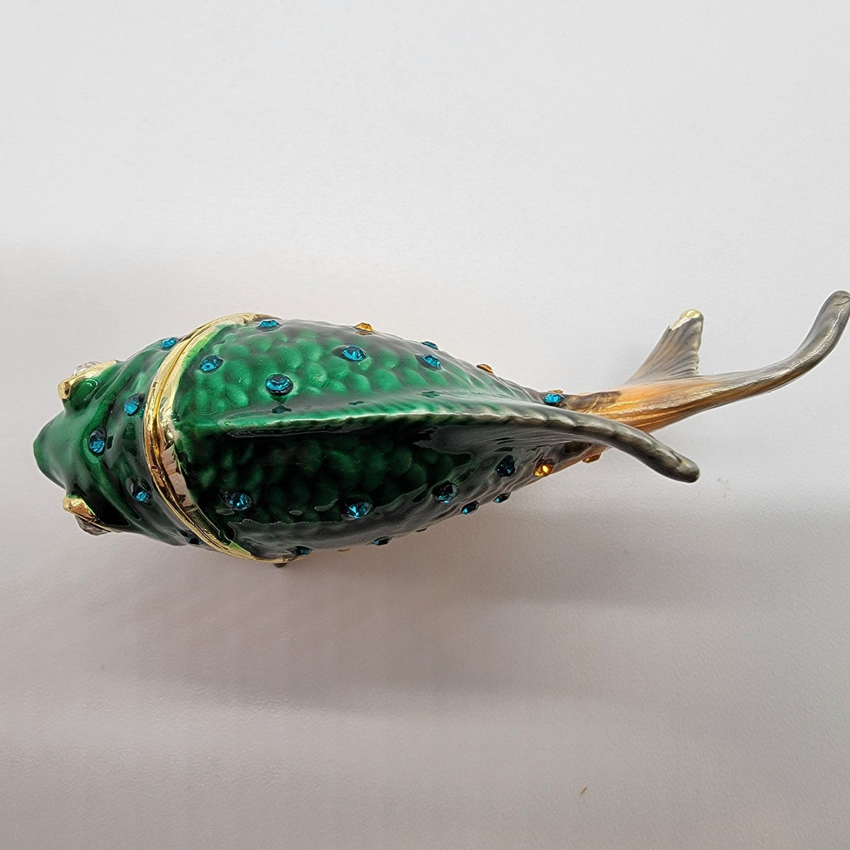 Artform Pacific Jewel Damselfish Trinket Box Tropical Fish
