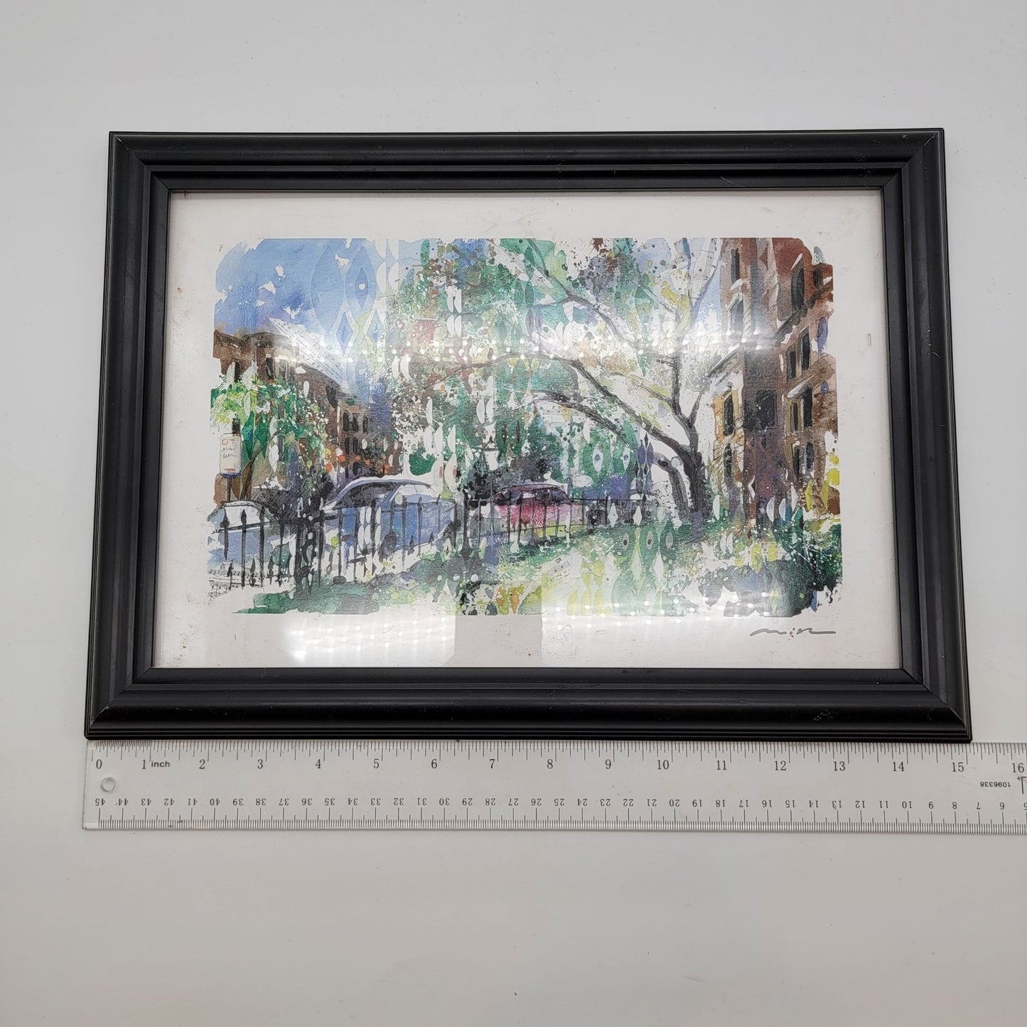 Commonwealth In Bloom By Misha Lenn Signed Seriolithograph Framed Art With COA