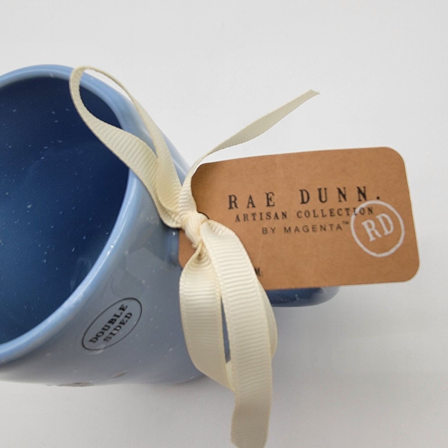Rae Dunn Blue CHIRP Bird Mug Artisan Collection  - NEW