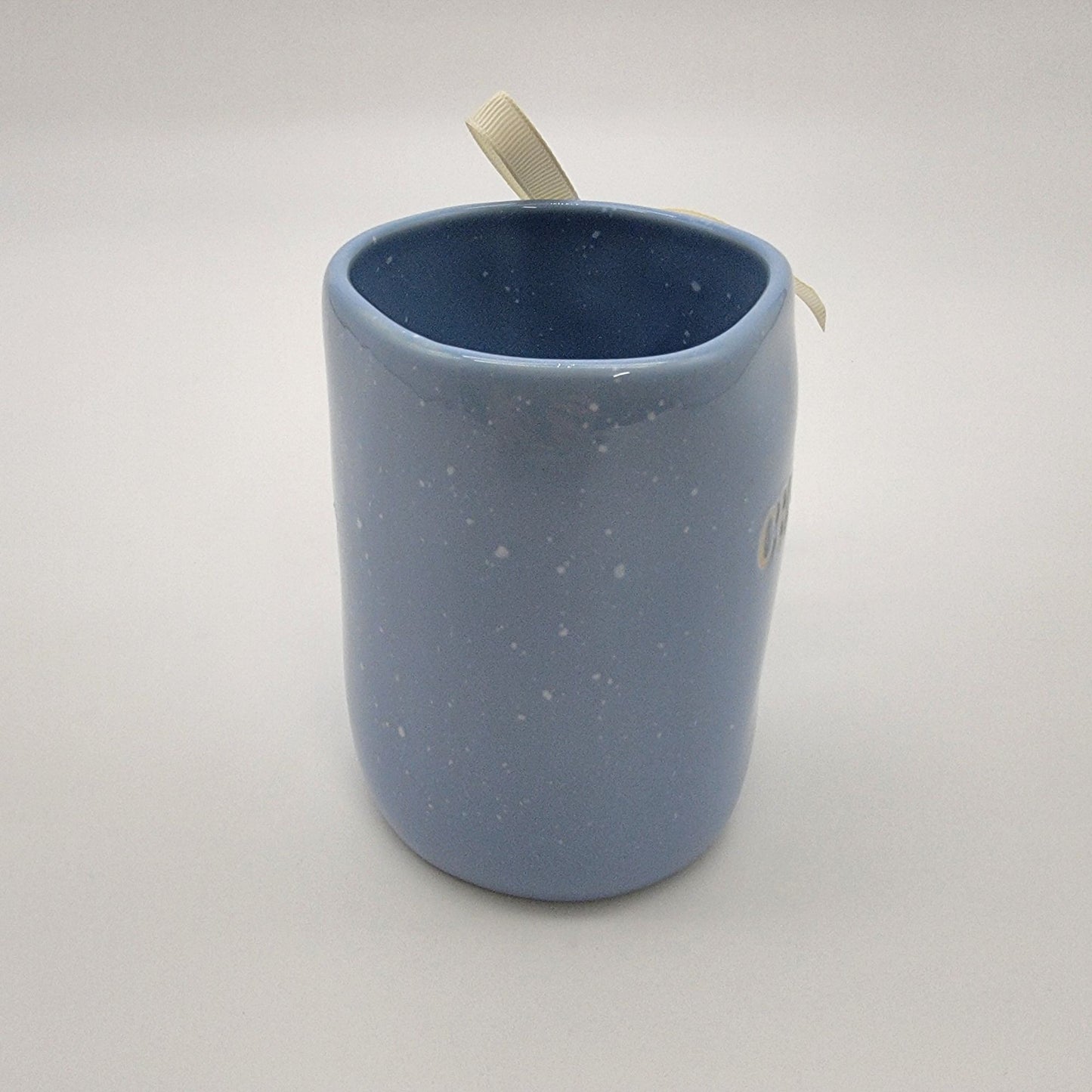 Rae Dunn Blue CHIRP Bird Mug Artisan Collection  - NEW