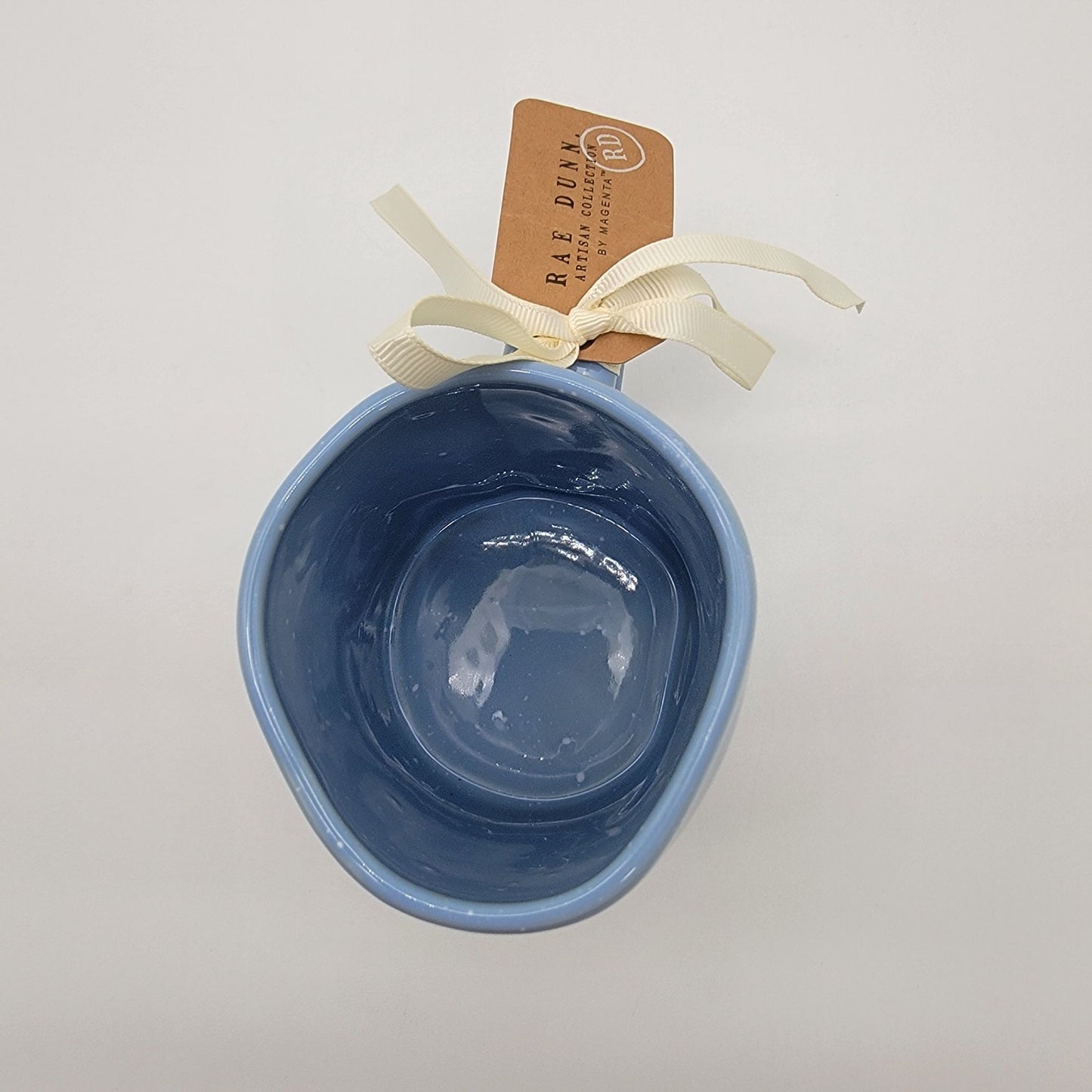 Rae Dunn Blue CHIRP Bird Mug Artisan Collection  - NEW
