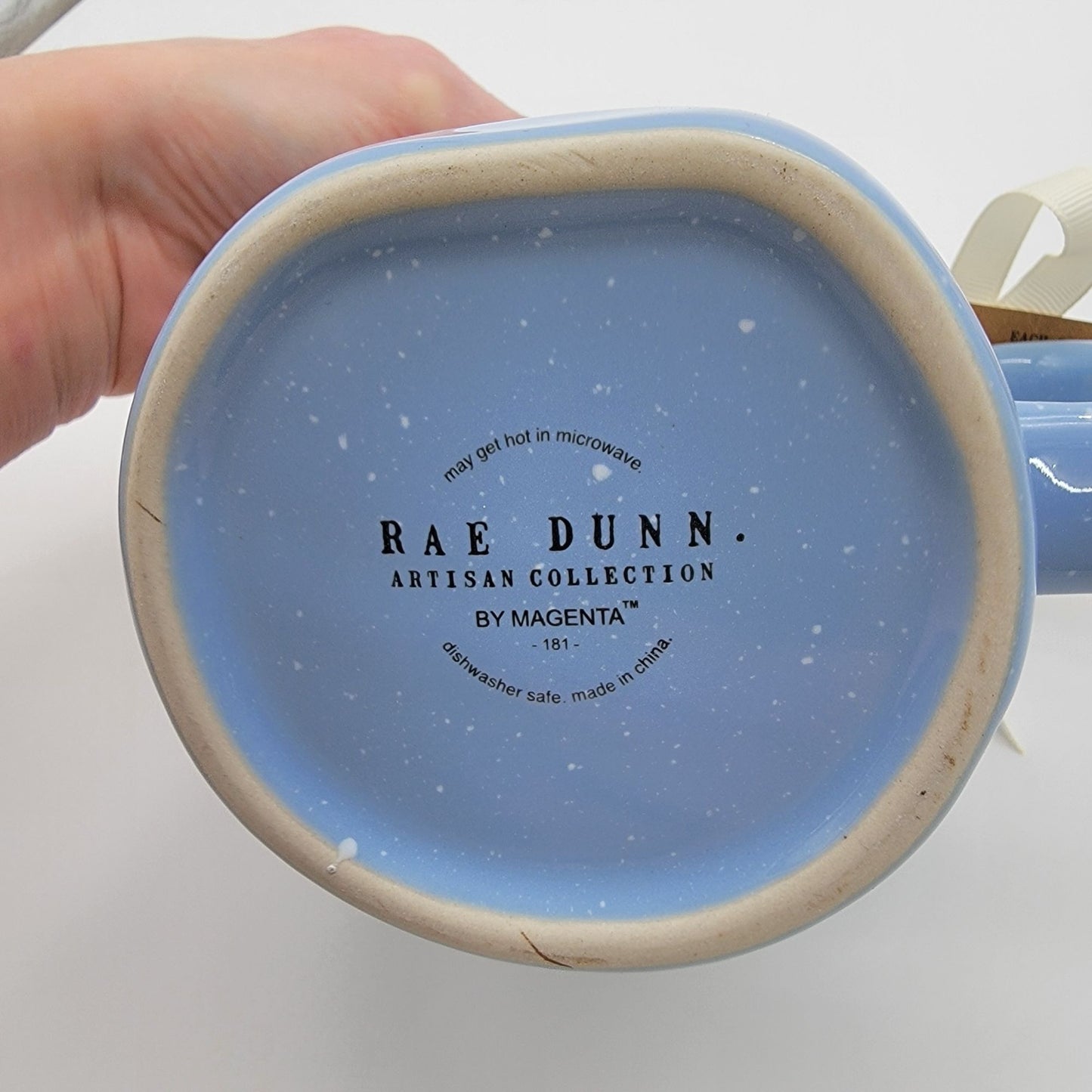 Rae Dunn Blue CHIRP Bird Mug Artisan Collection  - NEW