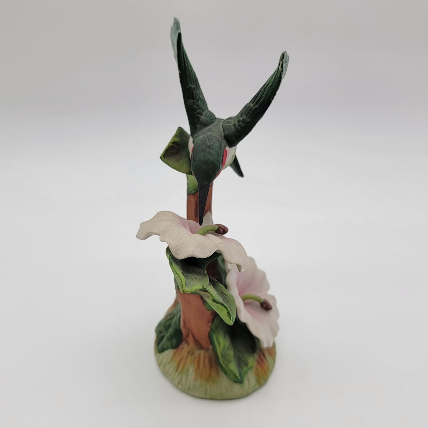 Gallery Originals Ruby Throat Hummingbird Porcelain Figurine