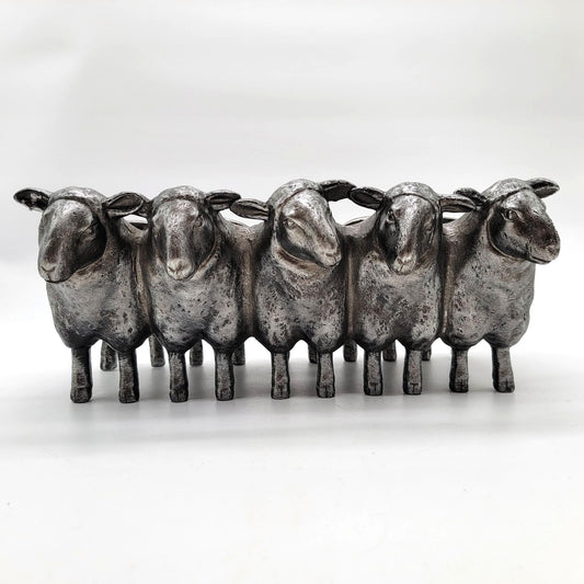 Creative Co-Op Sheep Family Planter