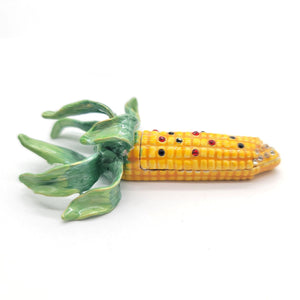 Objet D’Art Maize Corn Trinket Box  No. 117