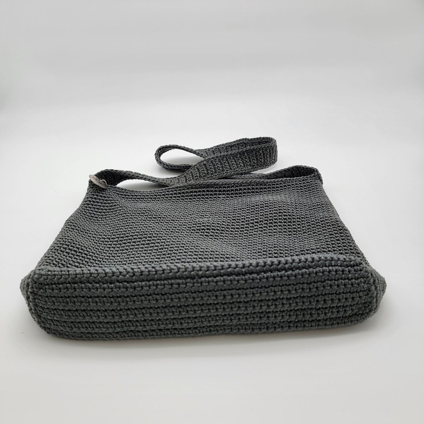 the sak Crocheted Gray Shoulder Bag Purse