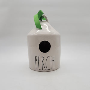 Rae Dunn PERCH Birdhouse Mushroom Design
