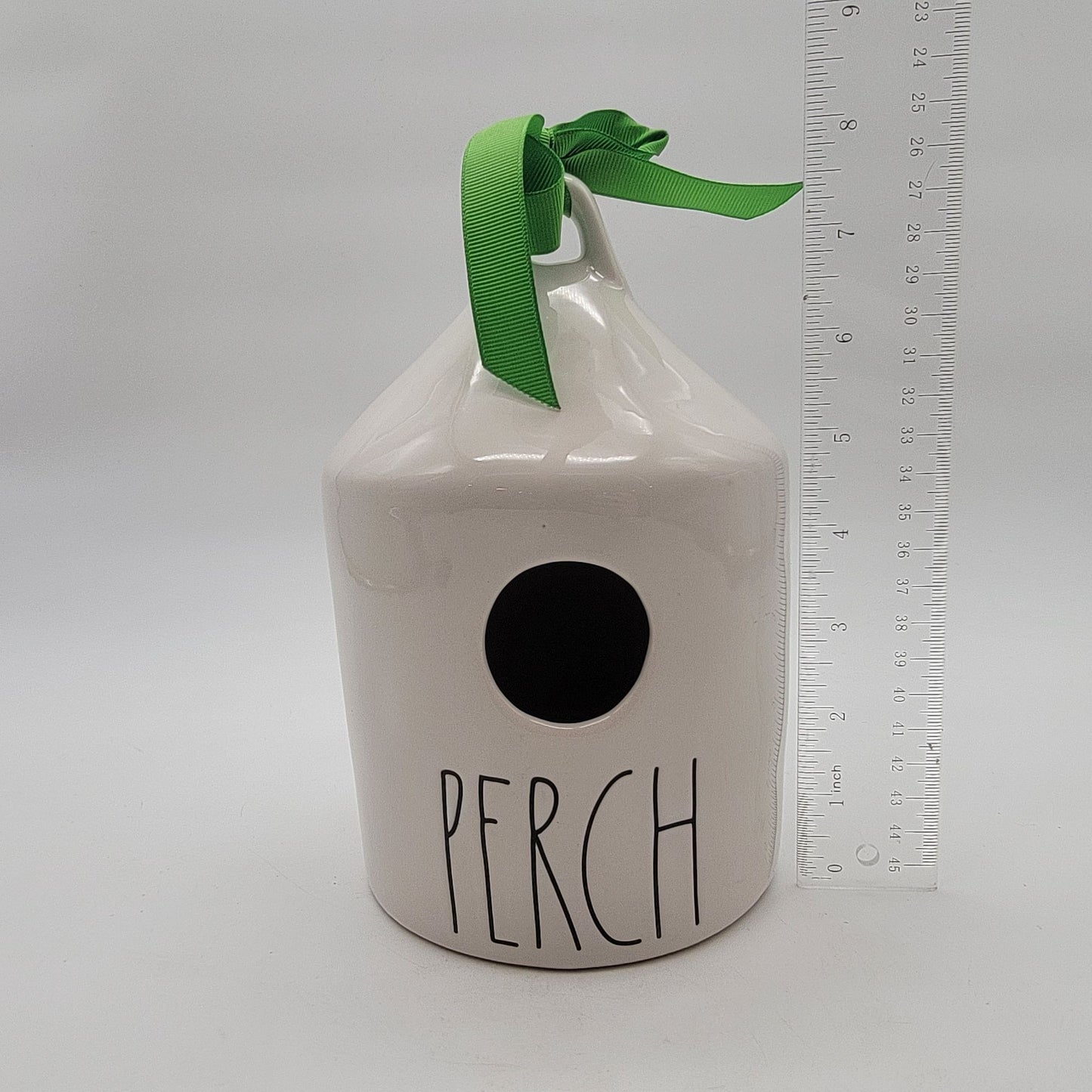 Rae Dunn PERCH Birdhouse Mushroom Design