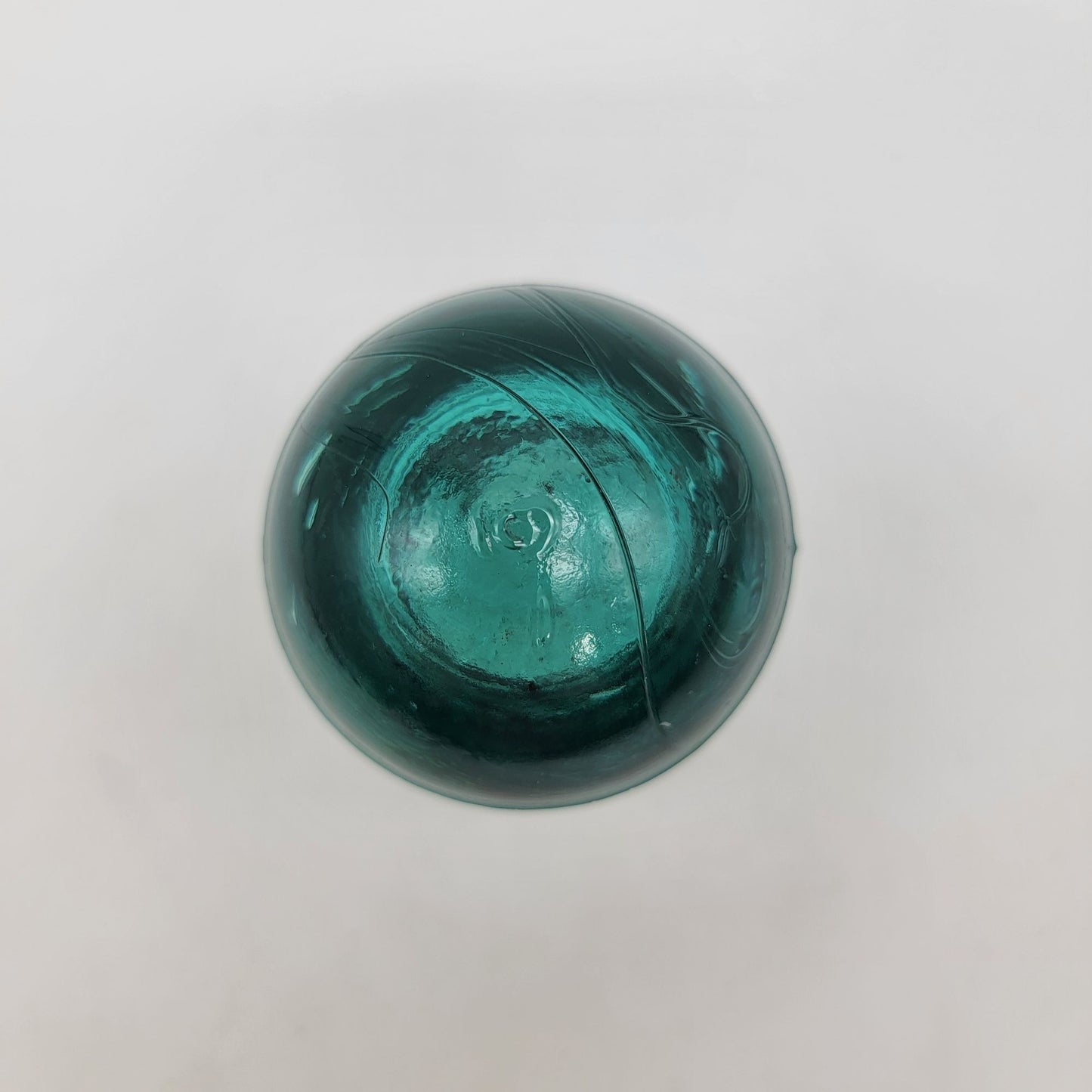 Antique 1907 Teal Glass Insulator CD 147