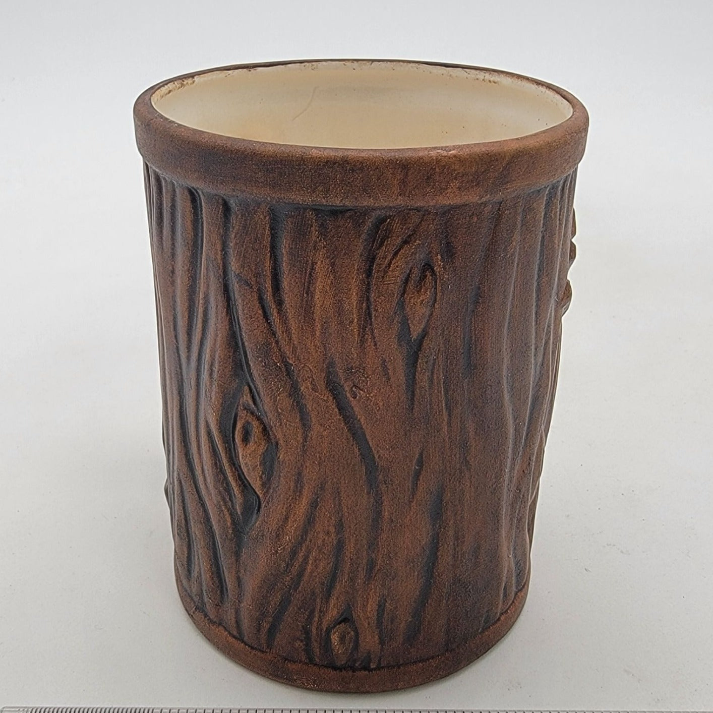 Vintage Little America Penguin Bark Pottery Mug