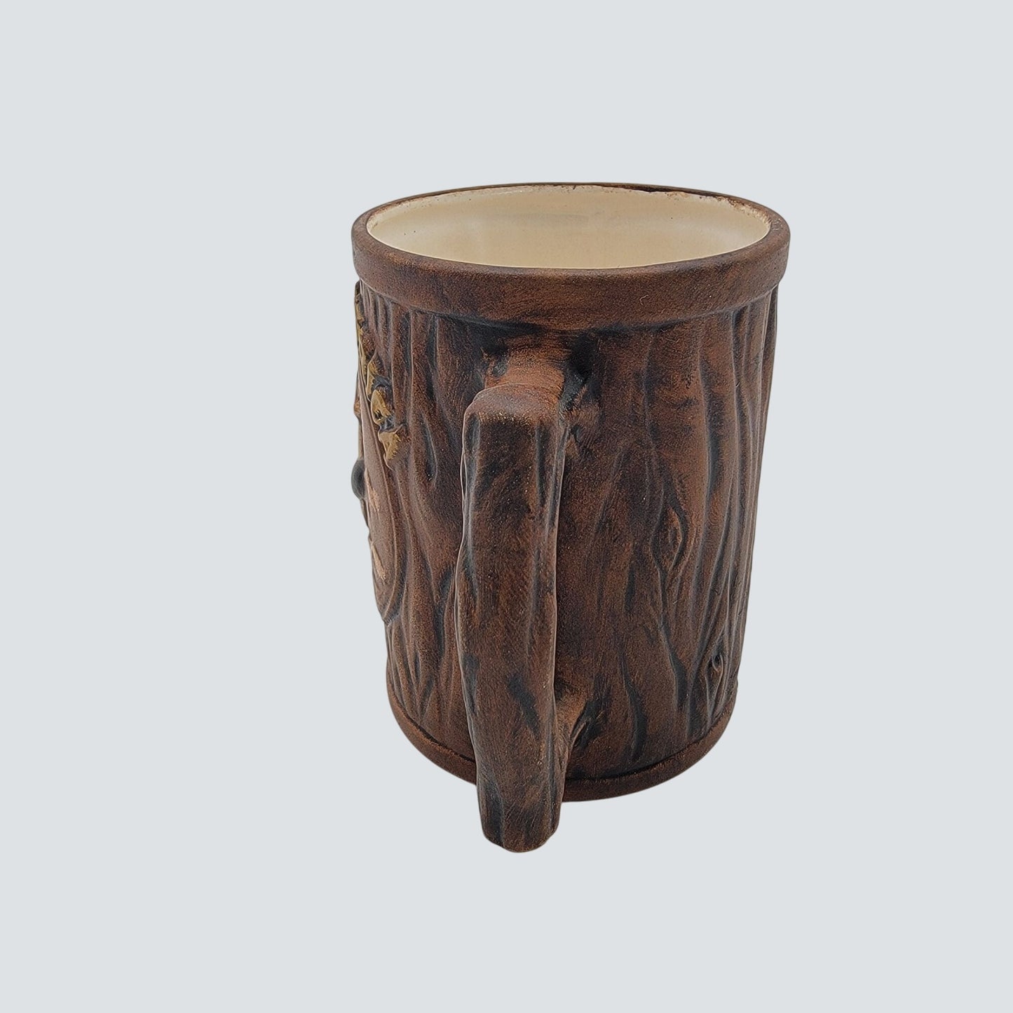 Vintage Little America Penguin Bark Pottery Mug