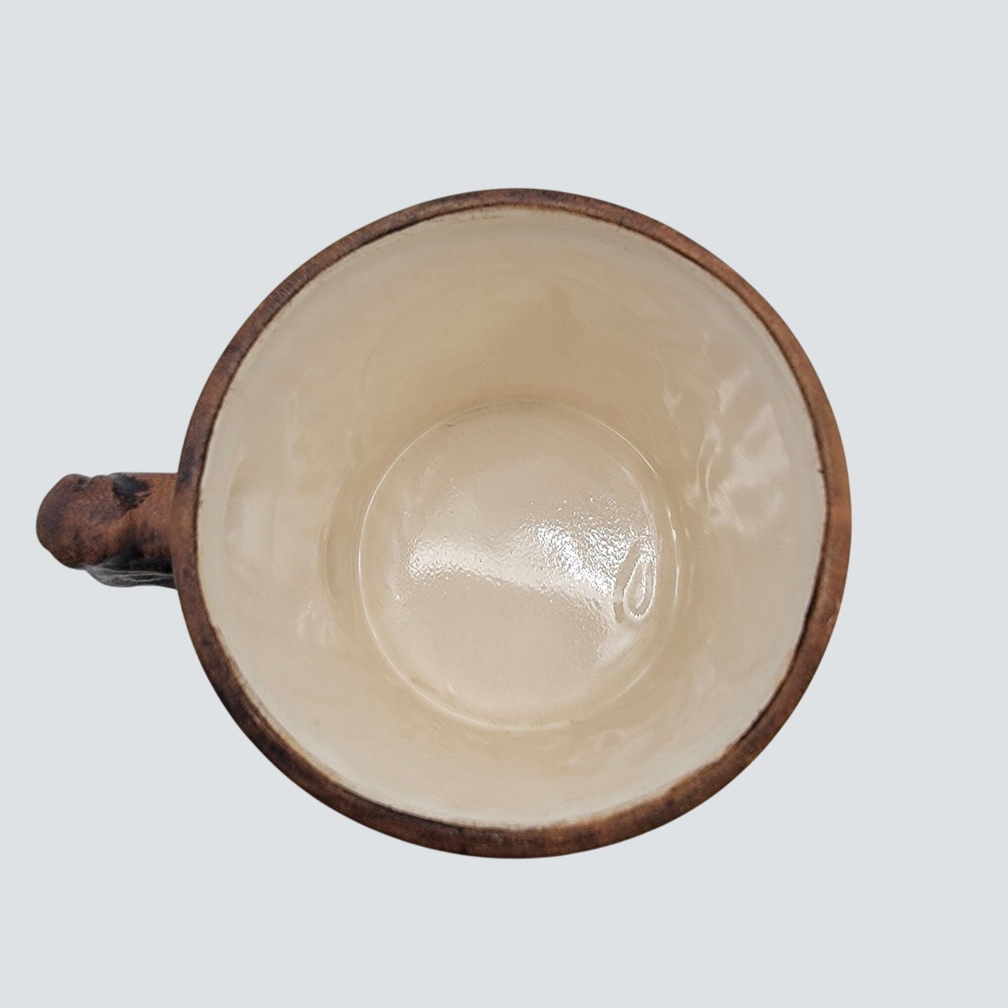 Vintage Little America Penguin Bark Pottery Mug