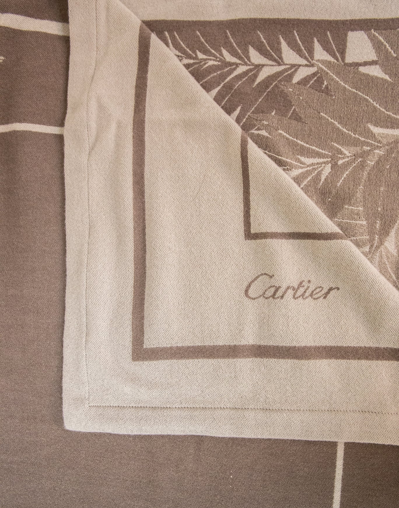 Cartier Pashmena Throw Blanket