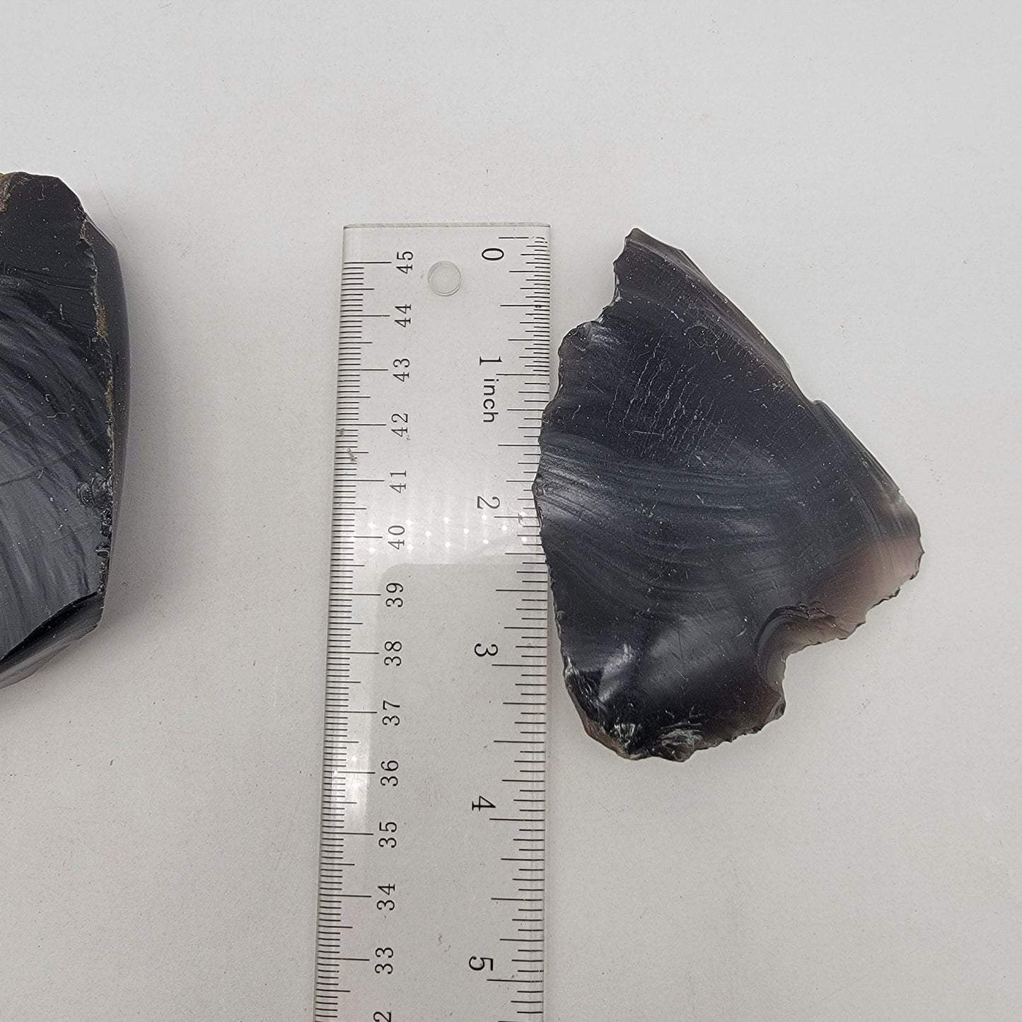 3 Obsidian Raw Specimens