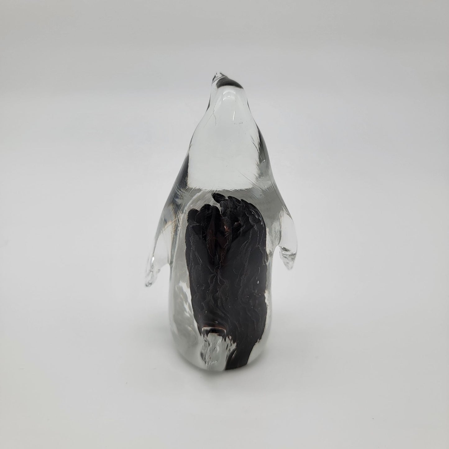 Astuni Italian Art Glass Penguin Sculpture - NEW