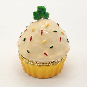 Objet D'Art Sweet Patty's Day Trinket Box Artform No. 53