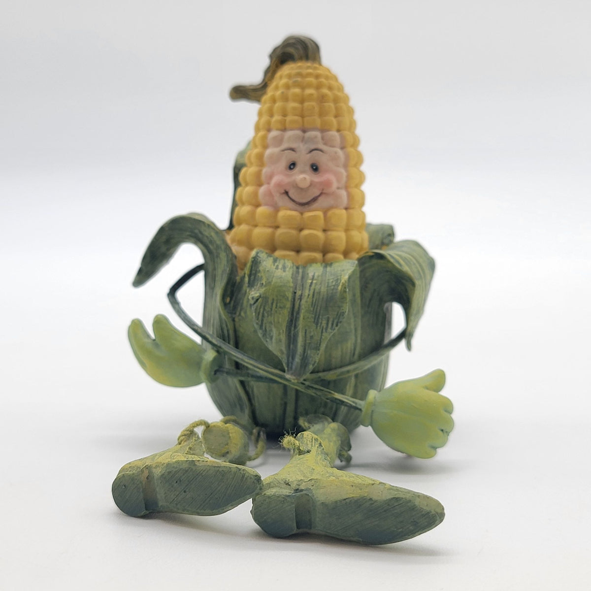 1980s Anthropomorphic Corn Shelf Sitter