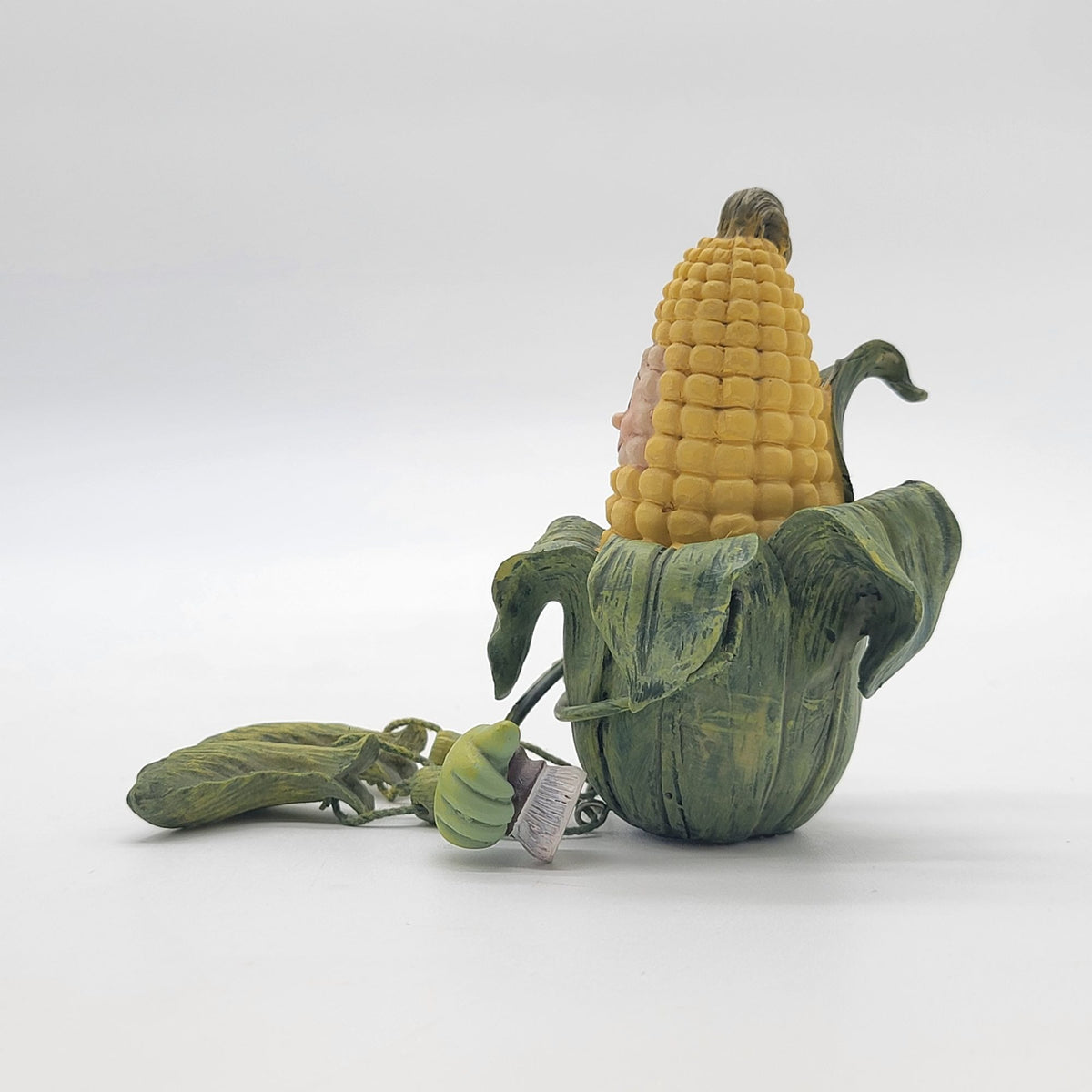 1980s Anthropomorphic Corn Shelf Sitter