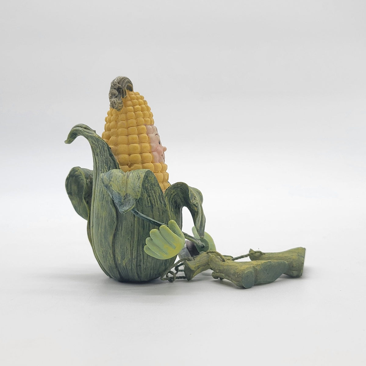 1980s Anthropomorphic Corn Shelf Sitter