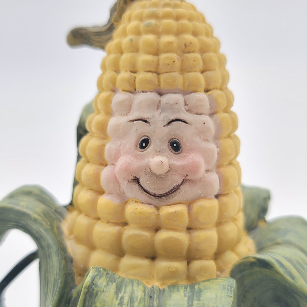 1980s Anthropomorphic Corn Shelf Sitter