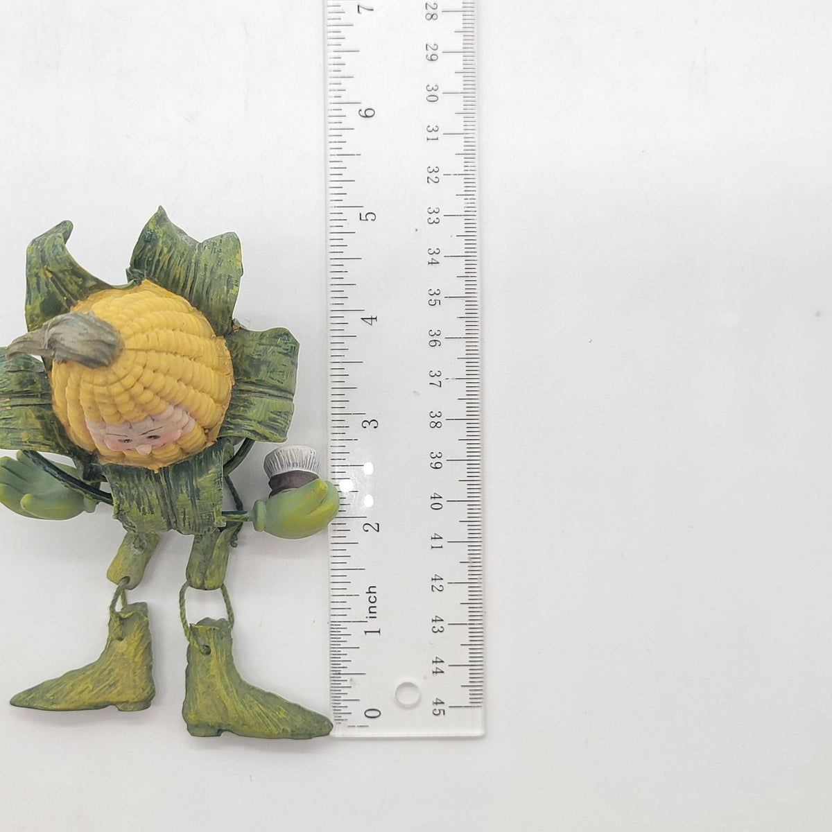 1980s Anthropomorphic Corn Shelf Sitter