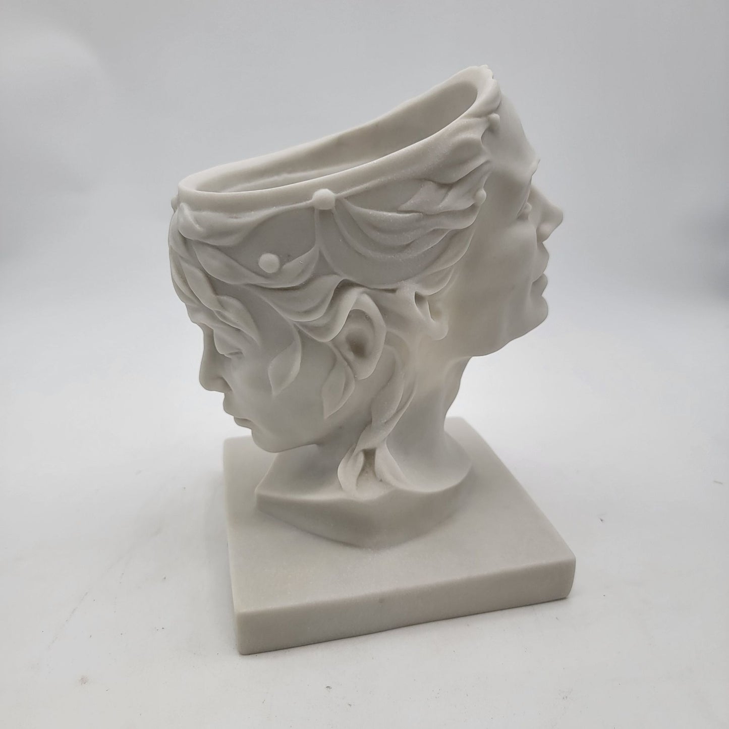 Greek Mythology-Inspired Double Head Planter by Plant Shire