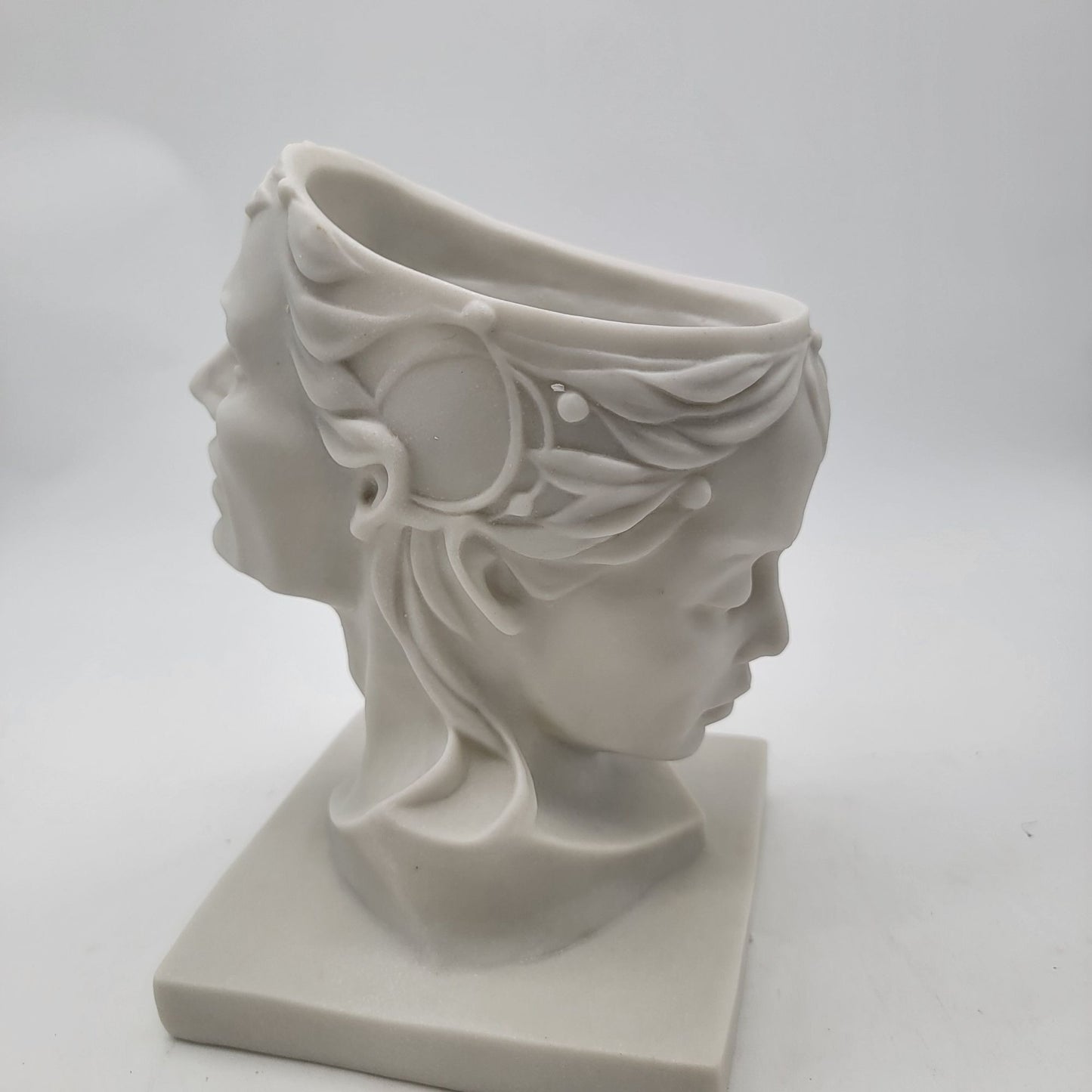 Greek Mythology-Inspired Double Head Planter by Plant Shire